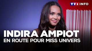 Comment Indira Ampiot se prépare pour Miss Univers｜TF1 INFO [upl. by Astto92]