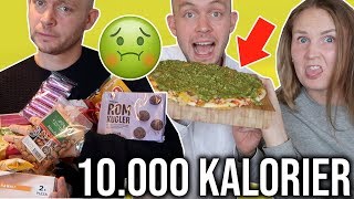 10000 KALORIER CHALLENGE  EPIC CHEAT DAY dansk [upl. by Seda]