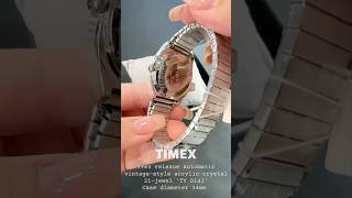 TIMEX 1983 reissue21jewel Japanese automatic ‘TV Dial’ with acrylic crystal timex vintage [upl. by Yesnel]