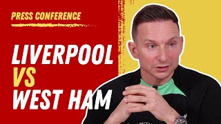 Liverpool vs West Ham  Pepijn Lijnders PreMatch Press Conference [upl. by Areema918]