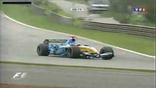 F1  Grand Prix du Brésil 2005  résumé FR  F1 2005 Brazilian GP highlights in French [upl. by Akemahc848]