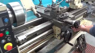 15″ x 50″ Clausing Colchester 600 Gap Bed Lathe [upl. by Ayanad]