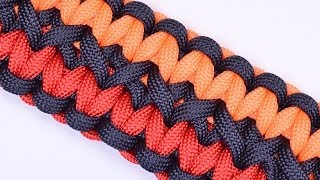 Make the Double Wide Soloman Paracord Survival Bracelet  BoredParacord [upl. by O'Connell]