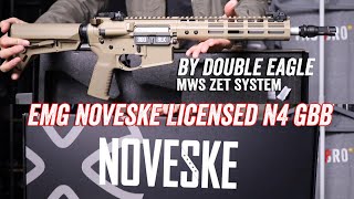 EMG Double Eagle Noveske Licensed N4 GBB MWS ZET System 开箱第一印象Unboxing [upl. by Perrie]