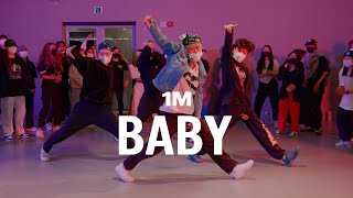 Justin Bieber  Baby ft Ludacris  Woomin Jang Choreography [upl. by Ahsinid225]