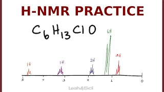 HNMR Predicting Molecular Structure Using Formula  Graph [upl. by Rtoip]