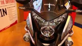 2016 Honda Crosstourer HighlanderT DCT Walkaround  Motorcycle Live 2015 [upl. by Hollerman375]