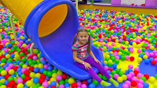 Indoor Playround for kids Family Fun  Playarea for Children [upl. by Newob]