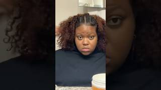 Style this V Part Wig with me vpartwig halfwig naturalhairstyles quickwig [upl. by Miller]