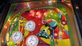 1979 Williams TRI ZONE Pinball Machine In Action [upl. by Etakyram]