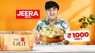 Rs100 vs Rs200 vs Rs1000 Jeera Rice [upl. by Bramwell]