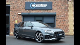 Audi A4 Avant 20 TFSI 40 Black Edition S Tronic Euro 6 ss 5dr  2024 24 Reg [upl. by Arnaud]