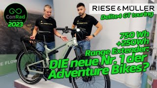 Riese und Müller Delite4 GT touring  Die neue Nr1 der Adventure Bikes [upl. by Ydnolem129]