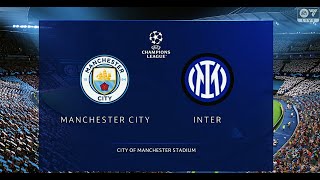 Manchester City Vs Inter  Champions League League Phase 202425  FC24 [upl. by Ahsiekahs]