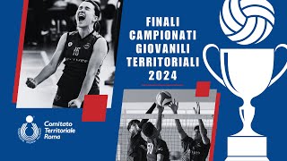 FIPAV Roma Finali Territoriali 2024  U14F Elite [upl. by Reinal]