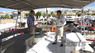 Fountaine Pajot Cumberland 47 LC Power Catamaran First Look [upl. by Spurgeon881]