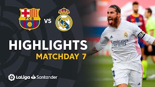 Highlights FC Barcelona vs Real Madrid 13 [upl. by Blaise]