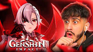 New GENSHIN IMPACT Fan Reacts to EVERY Character Trailers [upl. by Ahseken276]