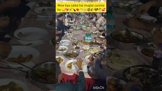 🎉💖Dawat e barat kee mubarak mahfil😋 kya muglai nonveg hai yaarviralshorts dawat weddingfood [upl. by Ilyse]