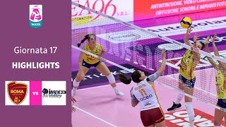 Roma  Conegliano  Highlights  17 Giornata Campionato 2324  Lega Volley Femminile [upl. by Aihseyn]