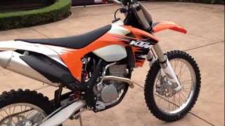 2012 Ktm 250 XCF Walk around [upl. by Andie]