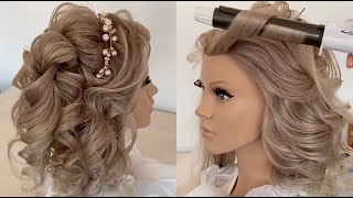 Extra volume curls tutorial How to make volume curls [upl. by Htedirem]