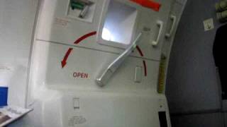 B757200 Door opening [upl. by Adnilak]