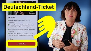 DeutschlandTicket kaufen Smartphone einfach erklärt [upl. by Kersten671]