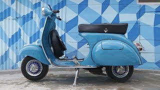 Beautiful Vespa Vbb 1961 Repaint and Restoration [upl. by Almita]