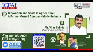 Innovation and Scale in Agriculture A Farmer Owned Company Model in India [upl. by Yhcir]