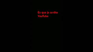 estce je arrête YouTube [upl. by Oisorbma]