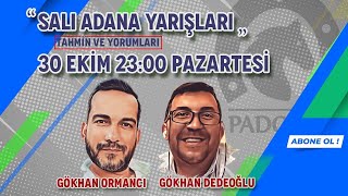 31 Ekim 2023  Adana At Yarışı Tahminleri  Gökhan Ormancı  Gökhan Dedeoğlu [upl. by Ashbaugh549]