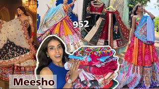 MEESHO Lehenga Haul Meesho Chaniya Choli Haul chaniya choli starting 958 Meesho designer lehenga [upl. by Sammie]