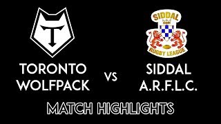 Siddal Vs Toronto Wolfpack Challenge Cup Match Highlights  25th February 2017 [upl. by Aixela]