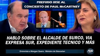 RAFAEL LOPEZ ALIAGA HABLO SOBRE EL ALCALDE DE SURCO VIA EXPRESA SUR EXPEDIENTE TECNICO Y MÁS [upl. by Aneekahs383]