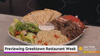 Previewing Greektown Restaurant Week [upl. by Hniv]