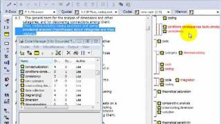 ATLASti Tutorial Coding Basics  Creating and assigning codes [upl. by Reinwald334]