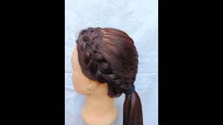 Super pony tail hairstyle [upl. by Danette]