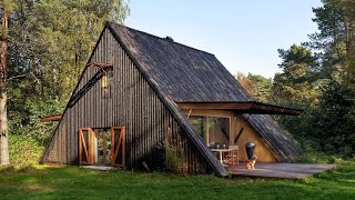 Rustic Luxury AFrame Tiny House with Amazing Everything [upl. by Finley]