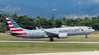 VUELOS EN OPERACIÓN EN EL AEROPUERTO INTERNACIONAL DEL CIBAO  airport airlines aviation [upl. by Kev497]