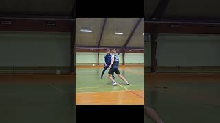 Badminton Exercises to Practise Split Step and Coordination [upl. by Arinaid61]