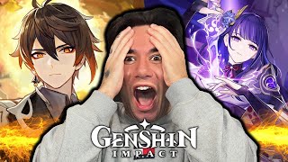 NEW PLAYER Reacts to EVERY Genshin Impact Character Demo I’M OBSESSED [upl. by Woll]