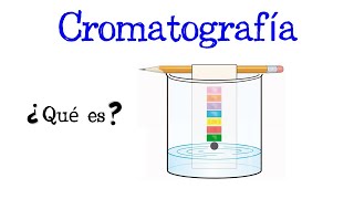 ⚗️ ¿Qué es la Cromatografía ⚗️ Fácil y Rápido  QUÍMICA [upl. by Mccahill804]