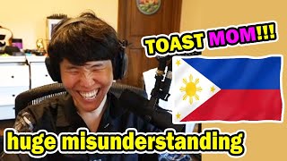 Toast Learned this Hilarious thing from the Philippines [upl. by Artap]