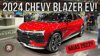 2024 Chevrolet Blazer EV SS – Redline First Look – 2022 NAIAS [upl. by Nancy]