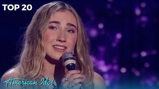 Allegra Miles Gives A BREATHTAKING PERFORMANCE  Best Of The Evening on Idol [upl. by Amalia617]