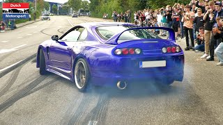 Best of STREET Drifts amp Burnouts 2023  Fails amp Wins [upl. by Joli519]