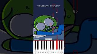 VIDEO GAMES AT 3AM MOTESOR  Octave Piano Tutorial [upl. by Ahtnicaj627]