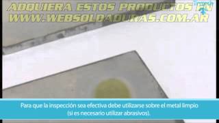 MOLINSPECTOR  DETECTOR DE MOLIBDENO  WEBSOLDADURAS [upl. by Douty]