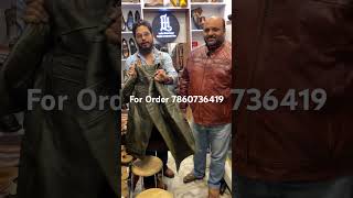 leatherjackets Leather House Customised amp Surplus Store in Lucknow for any query 7860736419 [upl. by Nylakcaj]